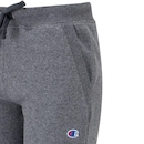 Calça Jogger Moletom Champion Felpado Logo Vertical - Feminina - Foto 3