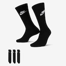 Meia Cano Alto Nike Sportswear Everyday Essential - 3 Pares - Adulto - Foto 1
