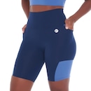 Bermuda Press Sky Snd Fitness - Feminina - Foto 3