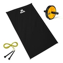 Kit Muvin com Colchonete D18 + Corda de Pular + Roda Abdominal - Foto 8