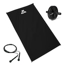 Kit Muvin com Colchonete D18 + Corda de Pular + Roda Abdominal - Foto 1