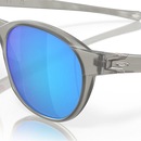 Óculos de Sol Oakley Reedmace Matte Grey Ink Prizm Sapphire - Unissex - Foto 5