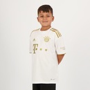Camisa adidas Bayern Away 2023 - Infantil - Foto 2