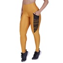 Calça Legging Orbis Fitness Modeladora Bolso Celular Detalhe Tela - Feminina - Foto 2