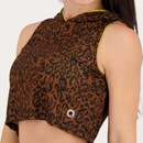 Blusa Cropped com Capuz Area Felip - Feminina - Foto 4