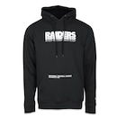 Blusão de Moletom com Capuz New Era NFL Las Vegas Raiders Core Triple - Masculino - Foto 1