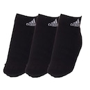 Kit de Meia adidas Cushioned Ankle - Adulto - 3 Pares - Foto 2