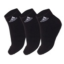 Kit de Meia adidas Cushioned Ankle - Adulto - 3 Pares - Foto 1