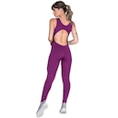 Macacão Fitness Vekyo sem Bojo Liso Suplex - Feminino - Foto 2