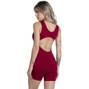 Macaquinho Fitness Vekyo Curto Liso Tapa Bumbum - Feminino - Foto 2