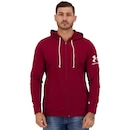 Jaqueta com Capuz Under Armour Rival Terry FZ HD - Masculina - Foto 1