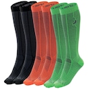 Kit de Meias de Compressão Lupo 3/4 Running Power Fit com 3 Pares - Adulto - Foto 3