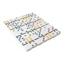 Dominó Dominoes com 28 Peças de 9mm e Estojo Lata + Baralho MB Teach com 108 Cartas - Foto 3