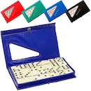 Dominó Dominoes Profissional com 28 Peças 9mm + Baralho MB Teach com 108 Cartas - Foto 2