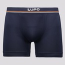 Cueca Boxer Lupo Microfibra Sem Costura Blue Nights - Adulto - Foto 1
