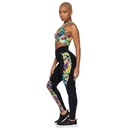 Calça Legging AVA Fitness Suplex com Recorte Estampado - Feminina - Foto 5