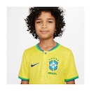 Camisa do Brasil Torcedor Pro I 22/23 Nike - Infantil - Foto 3