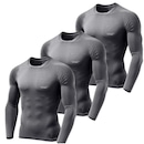 Camiseta Manga Longa LJ Térmica UV 50+ - 3 unidades - Masculina - Foto 1