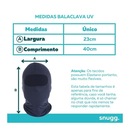 Touca Balaclava Snugg Wear Wea Proteção Uv50+ - Adulto - Foto 4
