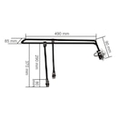 Kit Bagageiro Mais Cadeirinha Infantil Bike KALF 401 p/22kg - Foto 3