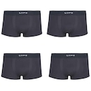 Kit Cuecas Sunga Lupo Micromodal sem Costura 4 Unidades - Adulto - Foto 1