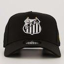 Boné Aba Curva New Era Santos 940 Escudo - Snapback - Adulto - Foto 2