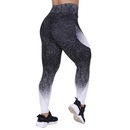 Calça Legging Orbis Fitness Degradê Recortes Cós Alto Poliamida - Feminina - Foto 3