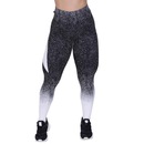 Calça Legging Orbis Fitness Degradê Recortes Cós Alto Poliamida - Feminina - Foto 1