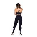 Calça Legging AVA Fitness Wear Suplex Poliamida Com Recorte Silk AVA - Feminina - Foto 5