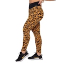 Calça Legging AVA Fitness Wear Jacquard Onça - Feminina - Foto 2