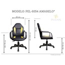 Cadeira Gamer Pelegrin PEL-9354 em Couro - Infantil - Foto 3