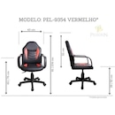 Cadeira Gamer Pelegrin PEL-9354 em Couro - Infantil - Foto 2