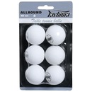 Kit Bola de Tênis de Mesa Yashima 1 Estrela Plástico com 6 Unidades - Foto 1