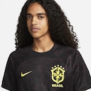 Camisa de Goleiro do Brasil Nike Preta Torcedor Pro 22/23 - Masculina - Foto 3