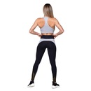 Calça Legging AVA Fitness Wear Suplex Poliamida Com Recorte - Feminina - Foto 6