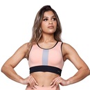 Top Fitness AVA Fitness Wear Suplex Poliamida com Recorte - Adulto - Foto 1