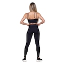 Calça Legging AVA Fitness Wear Suplex Poliamida Com Tecido Texturizado - Feminina - Foto 6