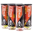 Bola de Tênis e Beach Tennis Dunlop Stage 2 - Pack com 6 Tubos - Foto 1