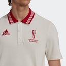 Camisa Polo adidas Emblema Copa do Mundo FIFA 2022™ - Mascullina - Foto 3