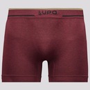 Cueca Boxer Lupo Microfibra Sem Costura Marsala - Adulto - Foto 1