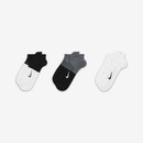 Kit de Meias Cano Curto Nike Everyday Plus Lightweight - Feminina - 3 Pares - Foto 2