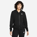 Jaqueta Fleece com Capuz Nike Sportswear Club - Feminina - Foto 1