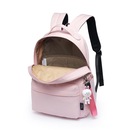 Mochila Escolar Yupe Chaveiro Estampada - 7 Litros - Infantil - Foto 4