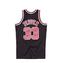 Camiseta Regata de Basquete Jersey Mitchell & Ness NBA Chicago Bulls Scottie Pippen 33 - Masculina - Foto 2