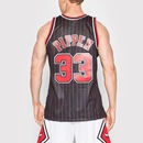 Camiseta Regata de Basquete Jersey Mitchell & Ness NBA Chicago Bulls Scottie Pippen 33 - Masculina - Foto 4