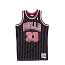 Camiseta Regata de Basquete Jersey Mitchell & Ness NBA Chicago Bulls Scottie Pippen 33 - Masculina - Foto 1