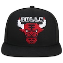 Boné Aba Reta New Era 9Fifty Fit Nba Chicago Bulls Tecnologic - Snapback - Adulto - Foto 2