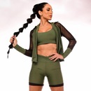 Jaqueta Corta Vento sem Capuz Vibs Fitwear Fitness - Feminina - Foto 5