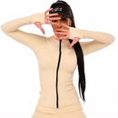 Jaqueta Corta Vento sem Capuz Vibs Fitwear Fitness - Feminina - Foto 2