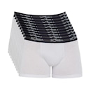 Kit Cuecas Boxer Zorba Algodão Max 702 - 10 Unidades - Masculino - Foto 1